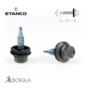 Wkręty do łączenia blachy 4,8x20 mm  - opak. 250 szt.