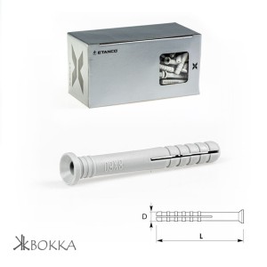 Koszulka rozporowa U-ZK do wkrętów GTS-S - opak. 200 szt.