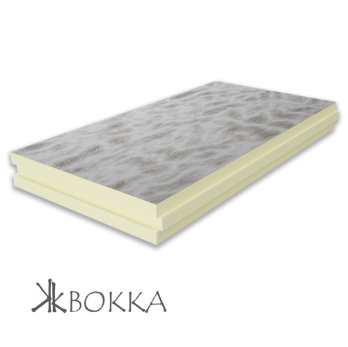 Płyta izolacyjna PIR w okładzinie z welonu szklanego nasączonego bitumem